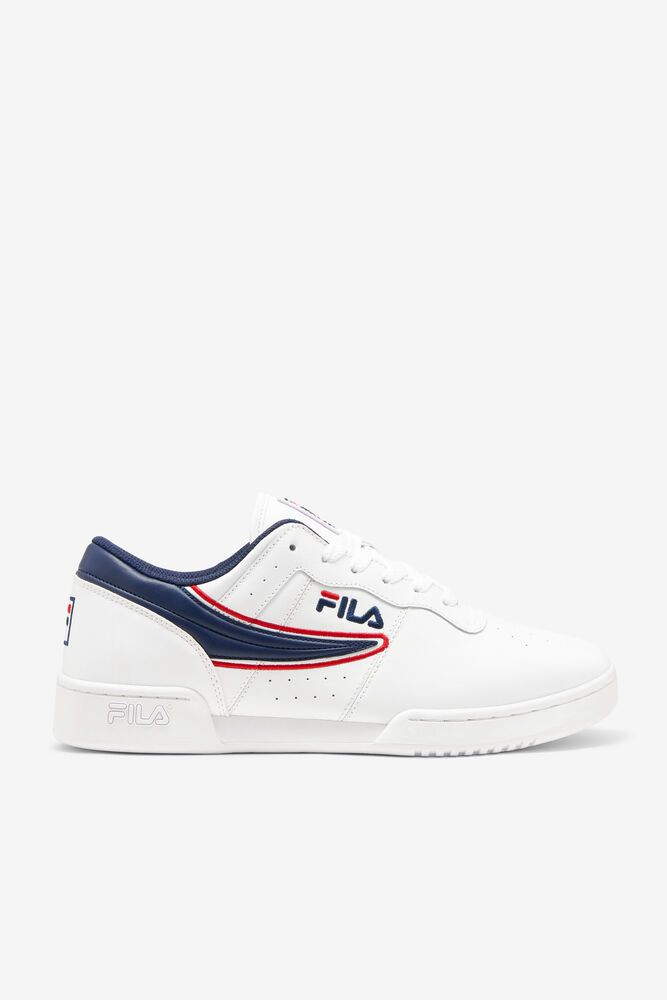 Fila Trainers Mens White Original Fitness Offset - Ireland 37490-ALGB